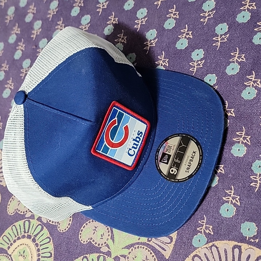 Cubs Snapback Trucker Hat